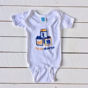 Vintage U of M Future Wolverine Onesie!
